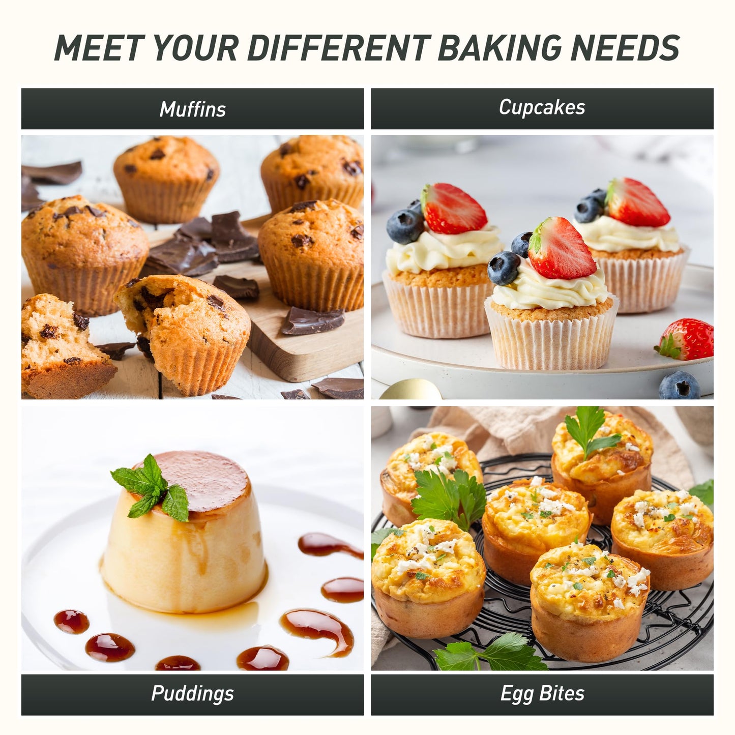 2 Pack 6 Cups Silicone Mini Muffin Pan with Metal Reinforced Frame Silicone Molds Cupcake Cake Baking Pans Cookie Baking Chocoflan Cupcake Mold Cake Molds Kitchen Baking Mom Gift Home Essentials