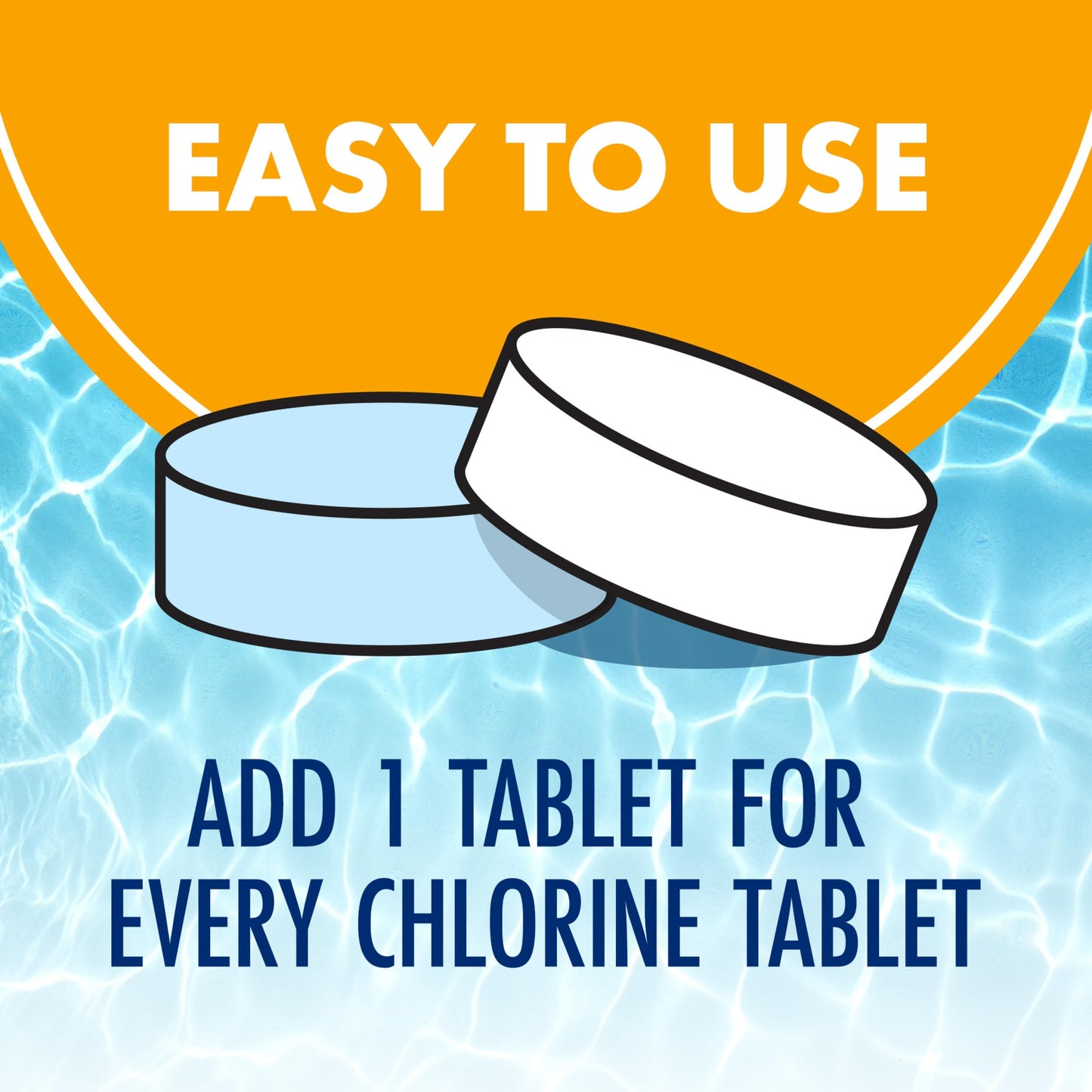 ARM & Hammer Clear Balance, One Step Alkalinity & pH Maintenance Tablets for Swimming Pools & Spa, Long-Lasting Water Balancer, 24 Count