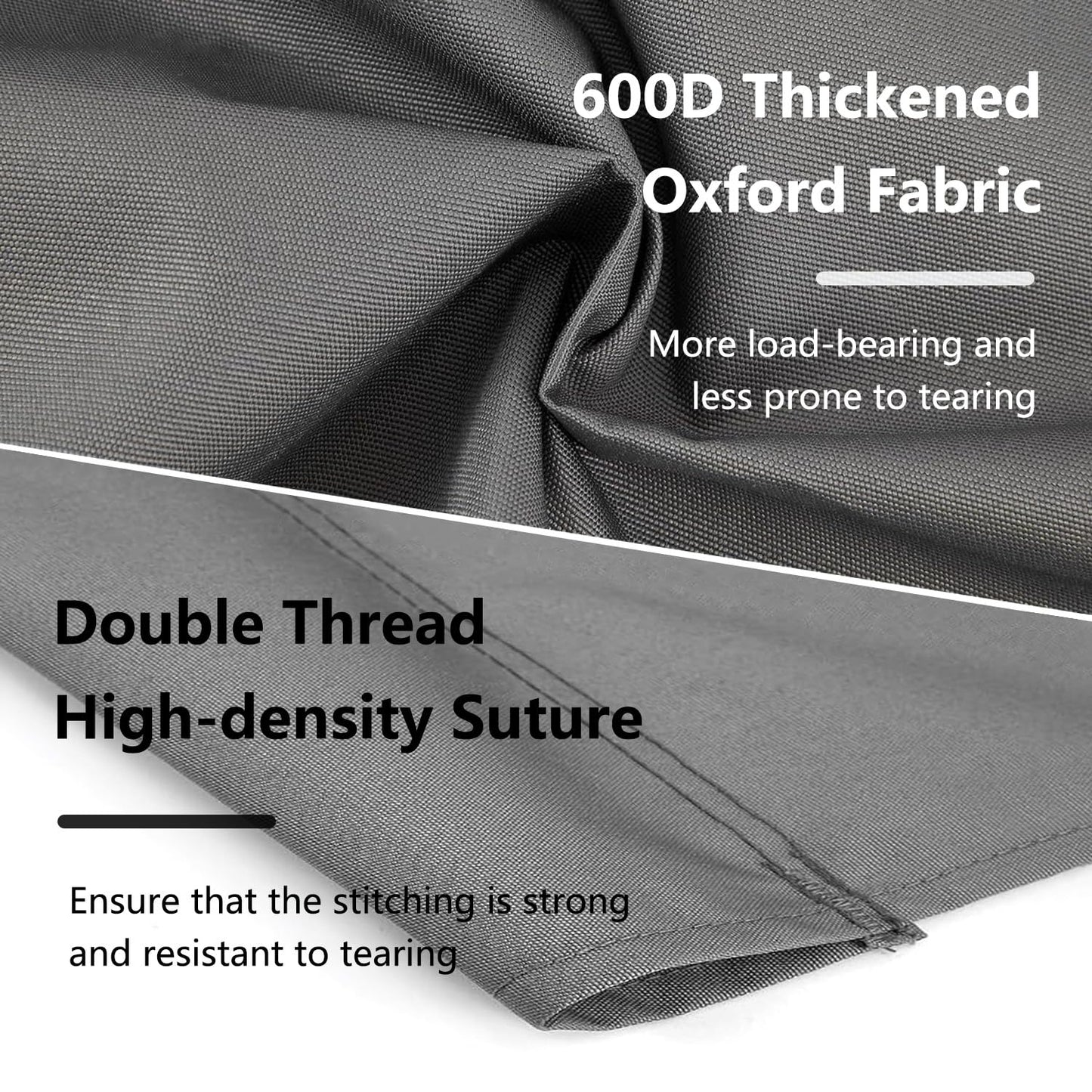 Swing Seat Replacement Covers for Outdoor Patio Swing 3 Seater 600D Upgraded Thicken Oxford Waterproof Fabric Porch Swing Chair Cushion Covers (Dark Green, 58.3x19.5x19.5 inches)