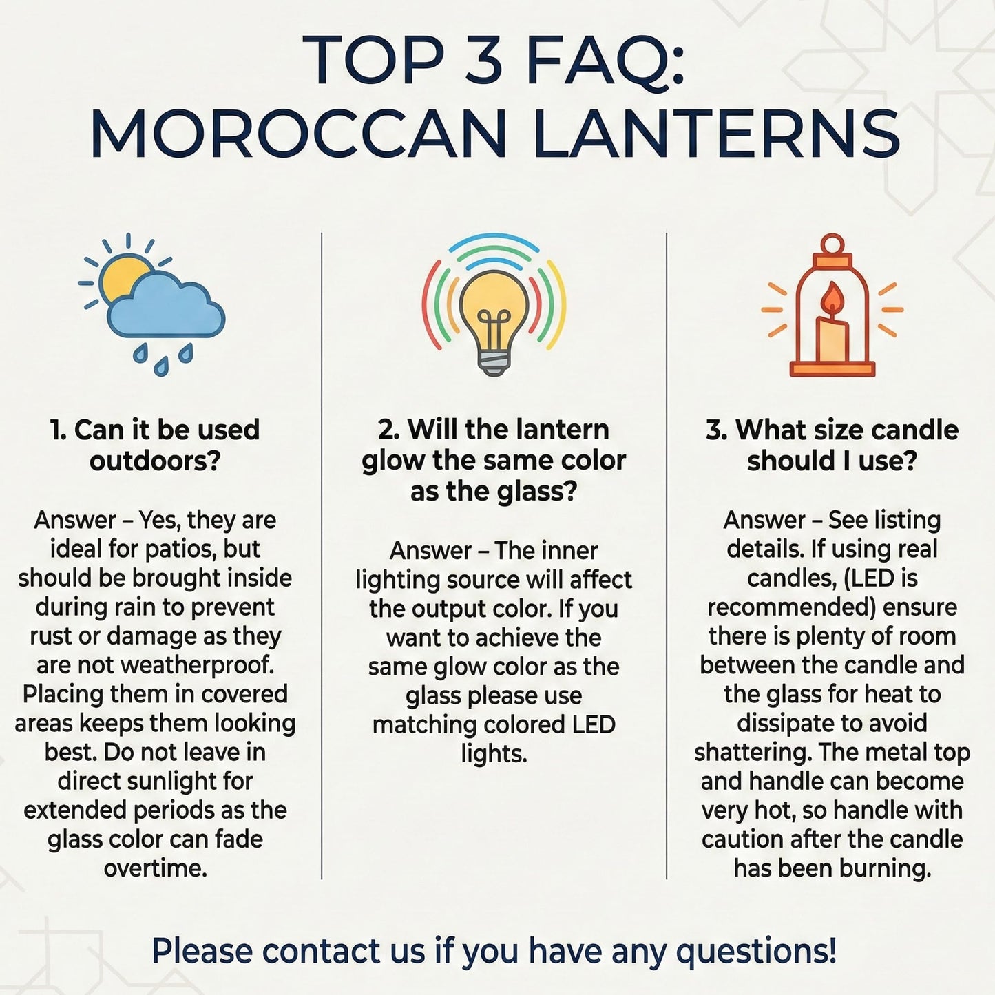 Vela Lanterns Hanging Moroccan Lamp - Exotic Decorative Patio & Porch Decor, Indoor Outdoor Tea Light Candle Lantern Holder with Chain (11" Medium, Red Glass)