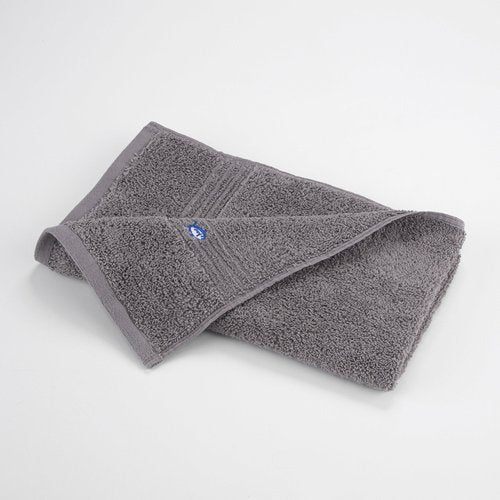 Southern Tide Oversized Bath Towel – 33" x 65" – Plush, Absorbent Cotton Blend with Intelliweave™ – Low Lint, Fade Resistant, Embroidered Skipjack Logo – Soft Coastal Comfort – Grey