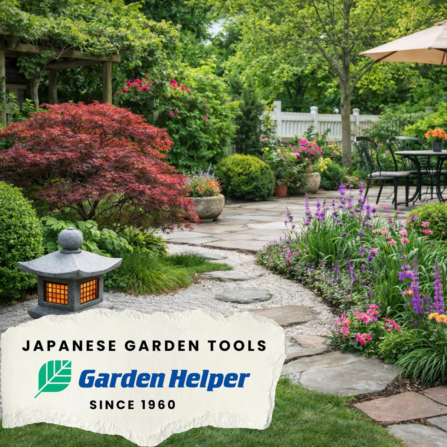 Dandelion Weed Puller Tool Handheld 13" - Garden Weeder Root Removal Tool - Heavy Duty Japanese Steel with Wood Handle - Made in Japan