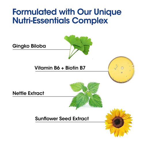 NUTRI-OX Gentle Shampoo & Conditioner | Thicker, Fuller-Looking Hair | Color Treated Hair | Peppermint | Clinically & Dermatologically Tested | 33.8 Fl Oz