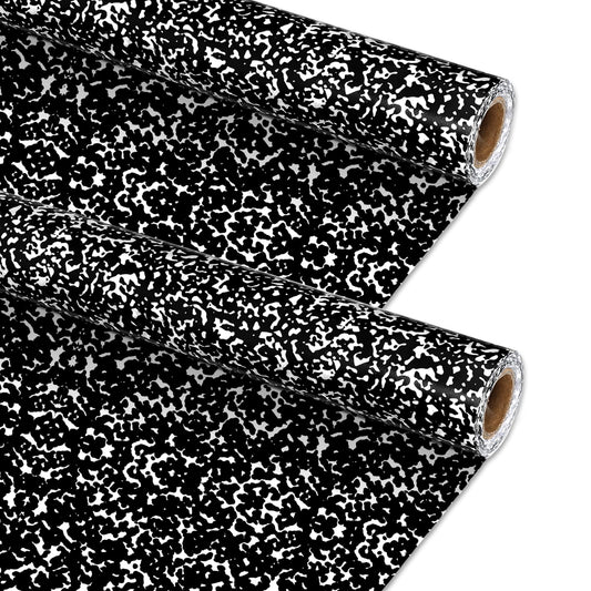 2 Rolls Composition Bulletin Board Paper Roll Non-Woven Bulletin Board Background Reusable Waterproof Classroom Poster Fade Resistant Poster for Classroom Decor Wrapping Craft Supplies 15.6In x 12 Ft