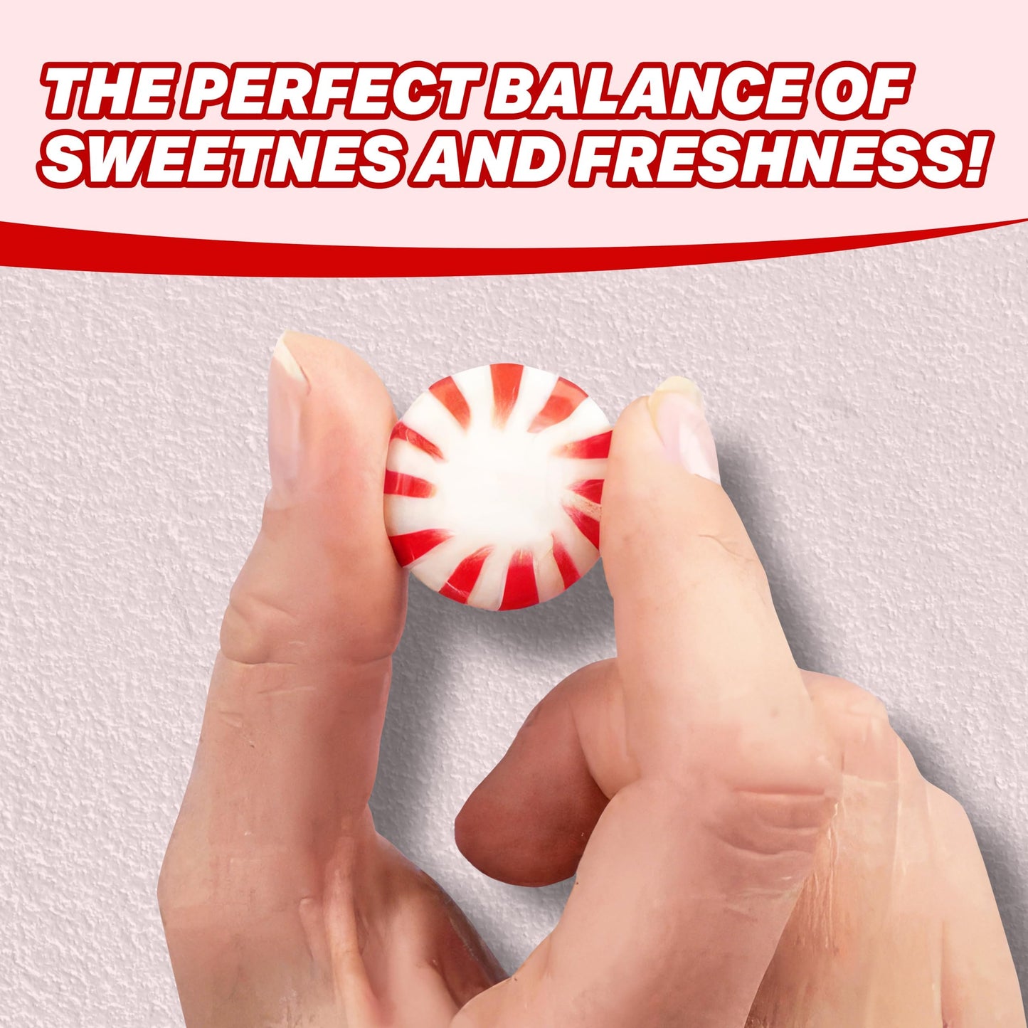 Starlight Peppermint Candy Bulk - 5 Pounds Approx 450 Candies - Hard Candy Individually Wrapped Christmas - Holiday Mints