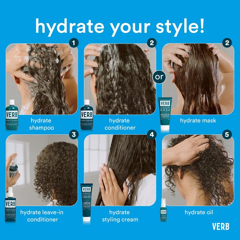 Verb Hydrate Shampoo & Conditioner Duo, 32 oz