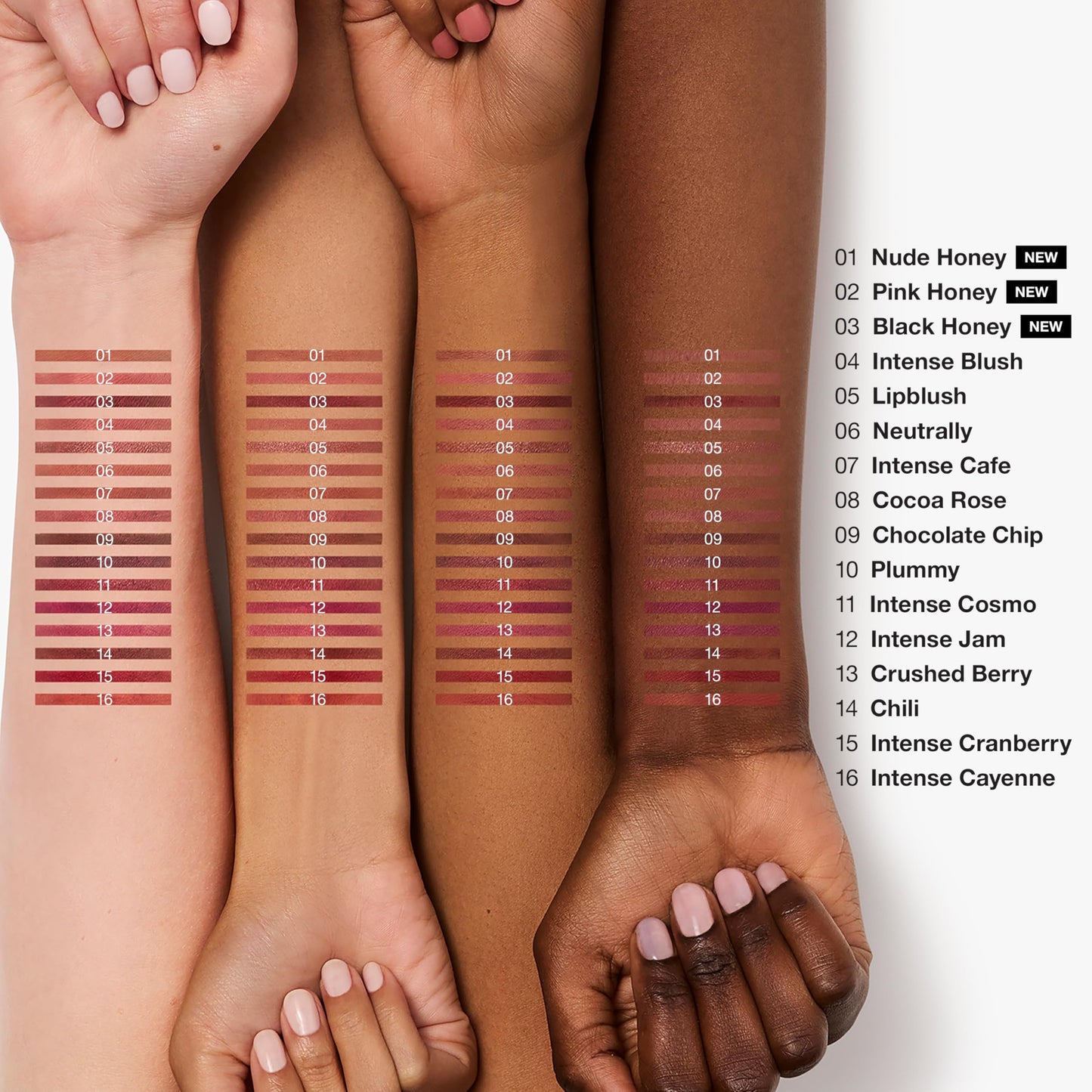 Clinique Long Lasting Quickliner Lip Liner | Non-Drying + No Sharpening, Black Honey