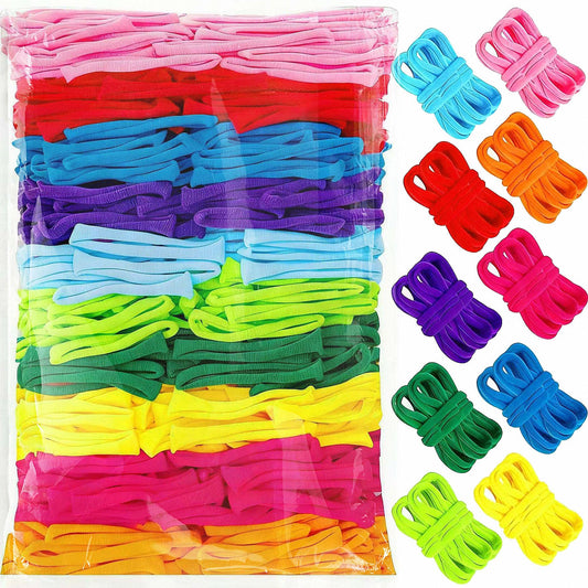 800pcs Refill Potholder Loops for 7-Inch Weaving Loom-10 Rainbow Colors for Weaving Loom Refill Loops for Potholder Making, Loom Bands for Kids Durable Nylon Craft for Kids Adults DIY Projects