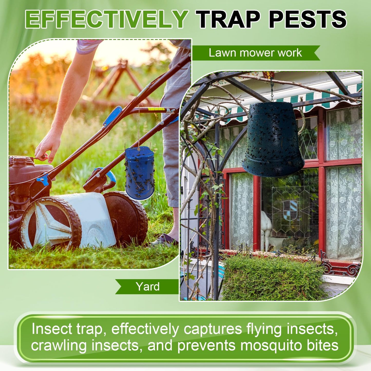 Qualirey 1 Pack Tangle Trap Sticky Coating with Brush, Insect Barrier Outdoor DIY Adhesive Traps Coating Lanternfly, Deerflies,for Gardens, Orchards and Around The Home to Protect Trees Plants (17 oz)