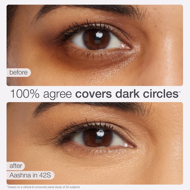 tarte shape tape concealer – Full-Coverage Creaseless Soft Matte Finish, Brightening Under-Eye & Face Makeup, 16hr Longwear, Vegan & Cruelty-Free, travel size, 47H tan-deep honey