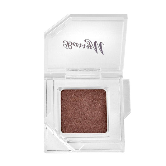 Barry M Cosmetics Clickable Single Brown Shimmer Eyeshadow Palette, Smoked
