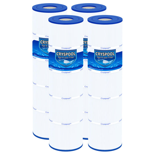 Cryspool® 07080 Filter Compatible with Jandy CL460, CV460, A0558000, R0554600, PJAN115, C-7468, FC-0810, 4X115 sq.ft Pool Filter Cartridges, 4 Pack