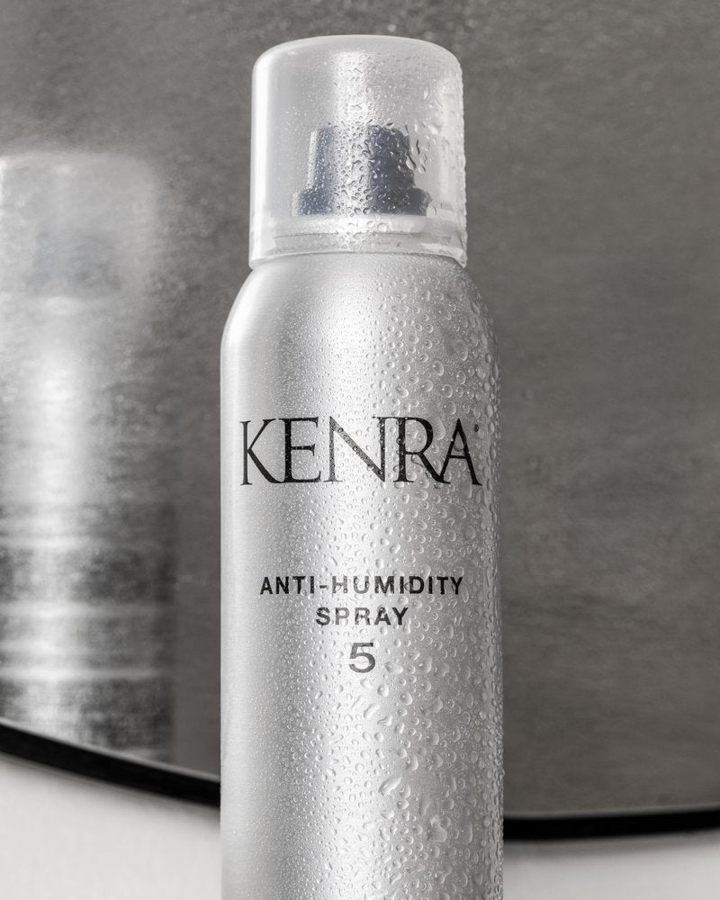 Kenra Professional Anti-Humidity Spray 5 | Frizz & Static Control Spray |72-Hour Humidity Resistance & Protection | Lightweight, Low Hold Formula | Thermal Protection | Travel 1.7 oz