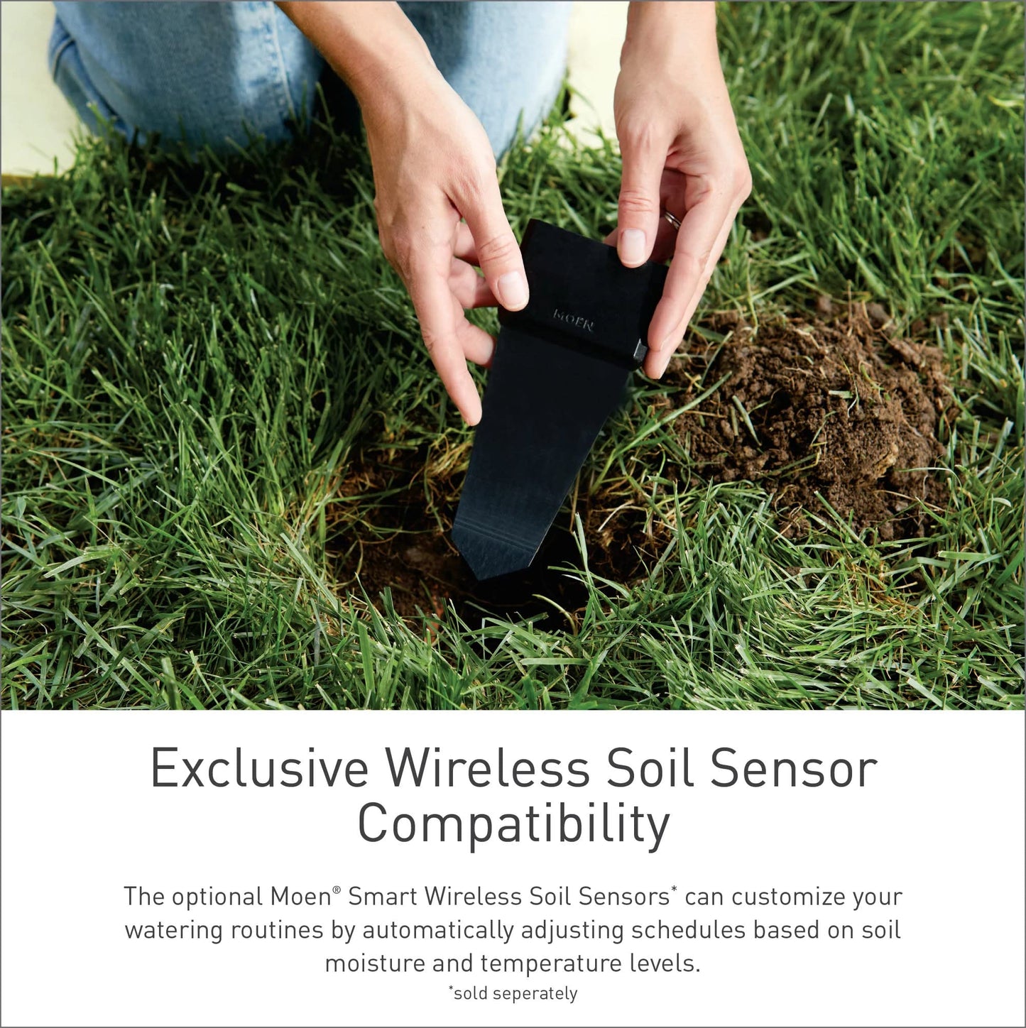 Moen 16-Zone Smart Sprinkler Controller, Wi-Fi Connectible Smart Irrigation System with Automatic Water Timer, WICNT016G1USA