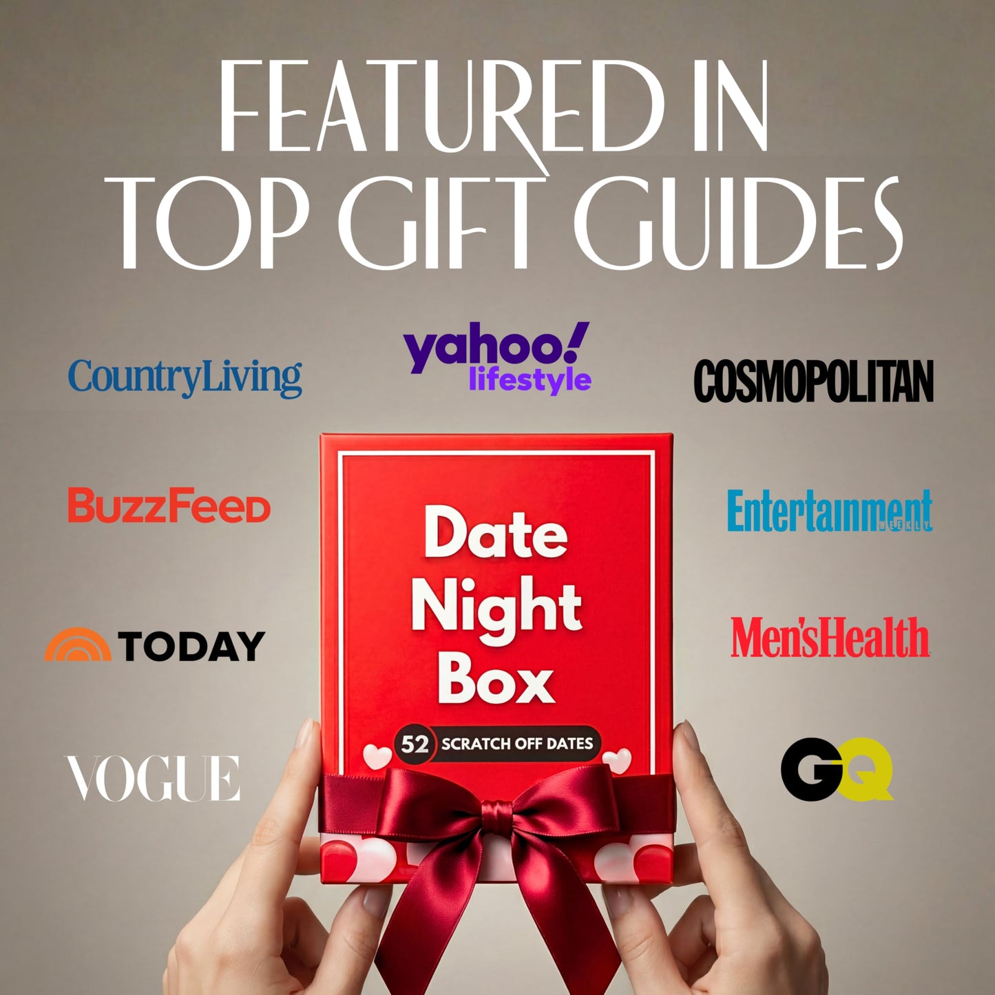 Date Night Box: 52 Fun & Romantic Scratch-Off Date Night Ideas Valentine's Day Gifts for Him, Her, Men, Women, Husband, Wife, Boyfriend, Girlfriend, Couples