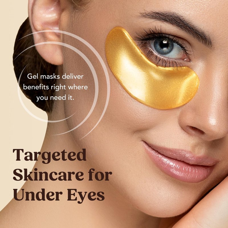DERMORA Golden Glow Under Eye Patches
