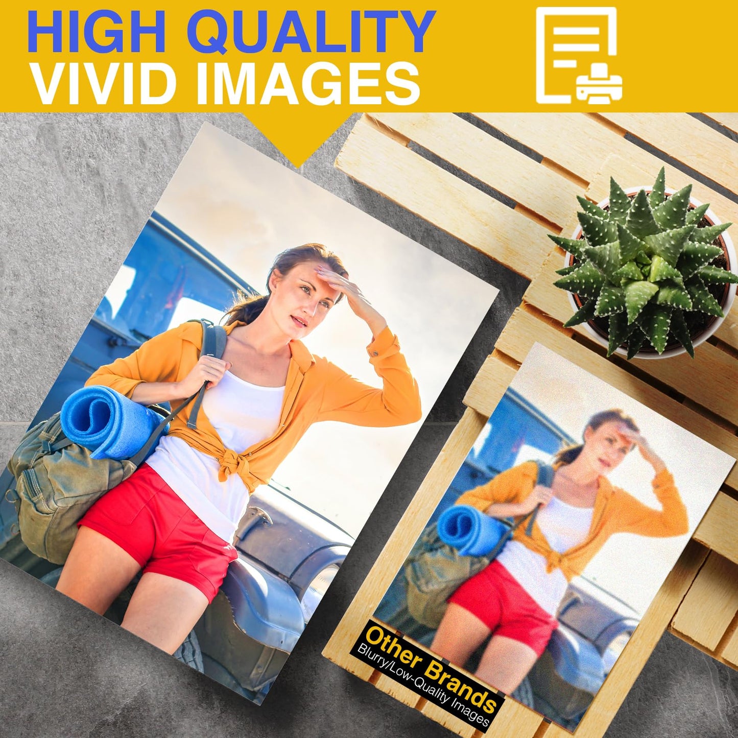 JINGZHAN Printable Magnetic Sheets-30 Matte White Magnet Paper-Make fridge magnets, Personality Labels, Crafts-8.5" x 11",Magnet Photo Paper For Cut