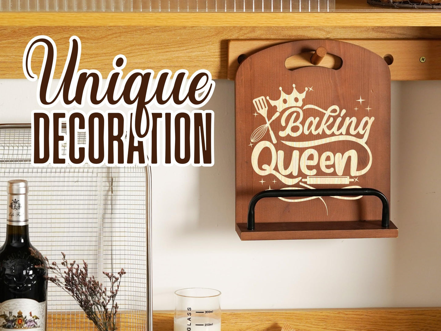 InnoBeta Baking Gifts for Women, Cookbook Stand for Kitchen Counter, Perfect Gifts for Baking Lovers on Birthday, Adjustable Tablet Recipe Book Holder, Unique Kitchen & Home Decor