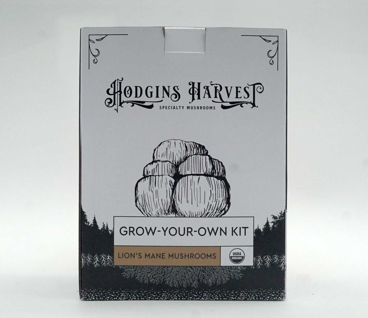 Hodgins Harvest Organic Lion's Mane Mushroom Growing Kit - Indoor Gardening Kit for Fresh Gourmet Mushrooms - Easy to Grow at Home - Holiday Gift for Garden Lovers & Foodies - Grown in USA - 3.5 lb