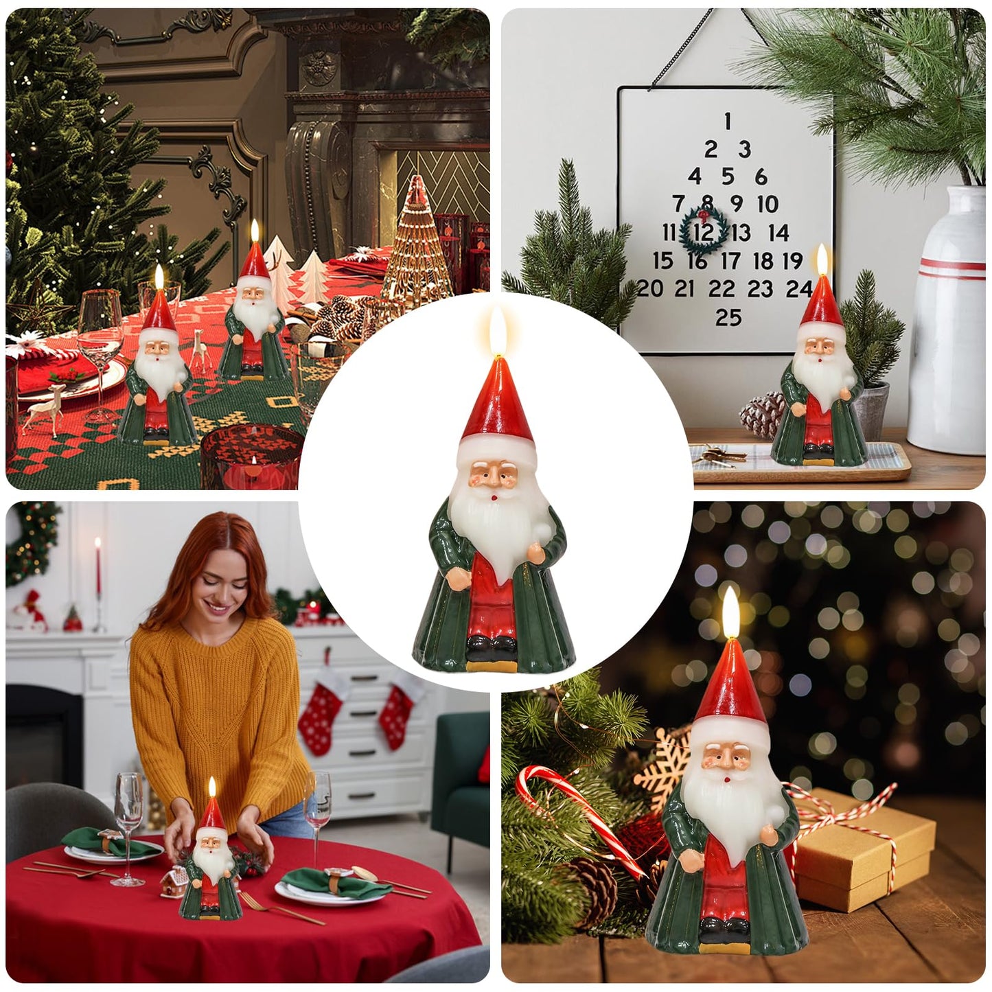 KunSwenn Battery Operated Flameless Flickering Candles with Remote Timer, LED Real Wax Pillar Candlesticks with Realistic 3D Wick, Set of 3 Live Laugh Love Home Decor(D3xH4 5" 6"")"