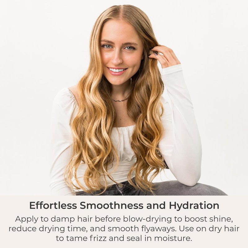 Cibu Smoothing Lotion | Styling Cream for Straightening Hair | At Home Smoothing Treatment | Anti Frizz Creme | Hair Straightener | Flyaway Smoother | 8 Ounces