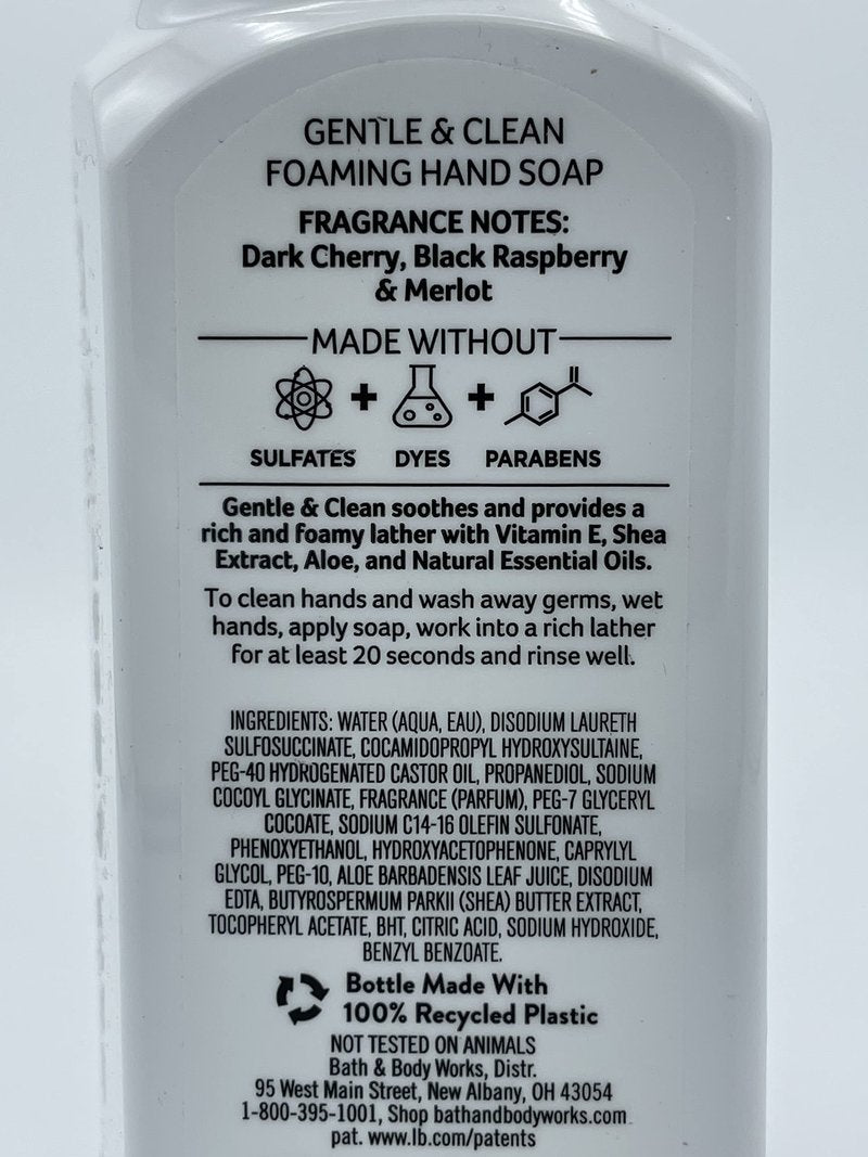 Bath and Body Works Kitchen Favorites Gentle & Clean Foaming Hand Soap, 8.75 fl. oz. (Variety, 5-Pack)