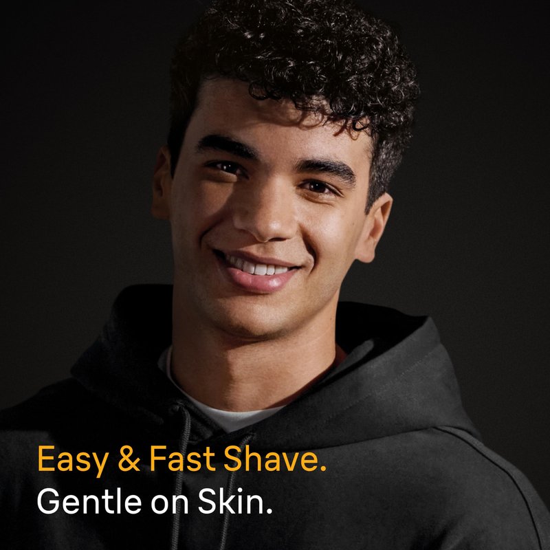 Braun Series 5 Electric Shaver Replacement Head, Easily Attach Your Shaver Head for a Shave as efficient as Day one, Compatible with New Generation Series 5 Shavers, 54B, Black