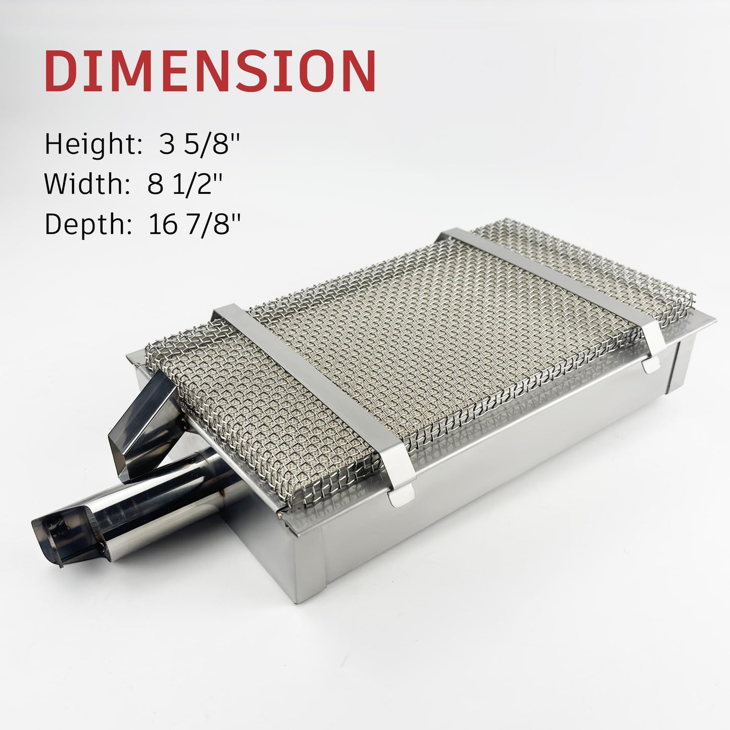 GDCERIX Infrared Searing Burner for Blaze Professional LUX Gas Grill, 304 Stainless Steel Grill Burner Replacement, Grill Replacement Part for Blaze, BLZ-PRO-IR