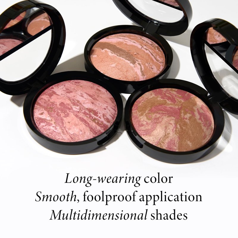 Baked Blush-n-Bronze, Earthy Bronze + Dual-Ended Blush + Bronzer Brush