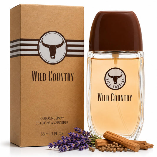AVON Wild Country Cologne for Men - Long-Lasting Mens Cologne Spray with Lavender and Sandalwood. Bold, Aromatic Men's fragrances and Versatile daily wear body spray; ideal gift for him, 3 Fl Oz