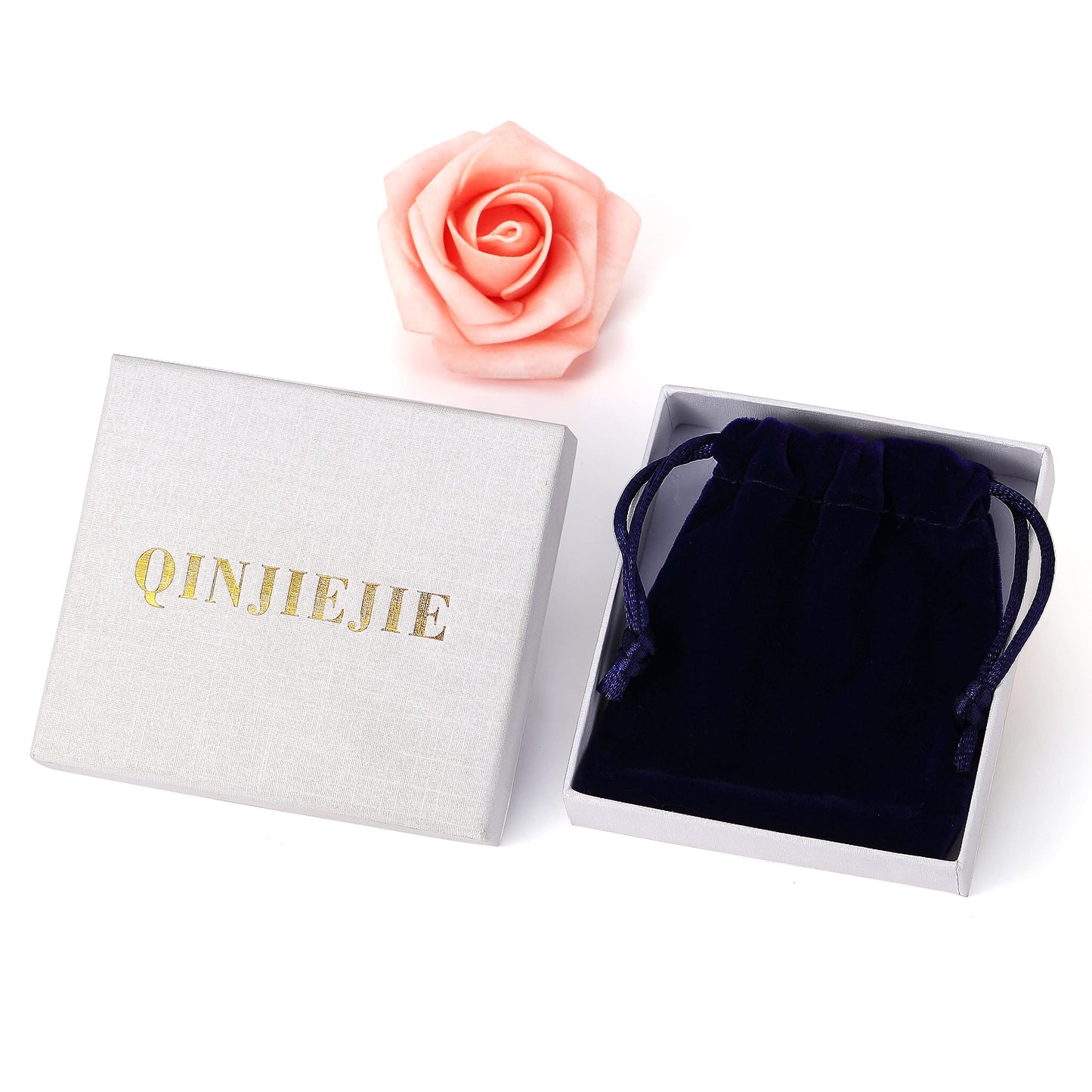 QINJIEJIE 1.2" Large Heart Crystals Rose Quartz Amethyst Healing Clear Crystal Heart Shape Love Stones Gemstones Stone Stocking Stuffers Polished Thumb Gemstones Therapy Energy Balancing Gifts 3 Pcs