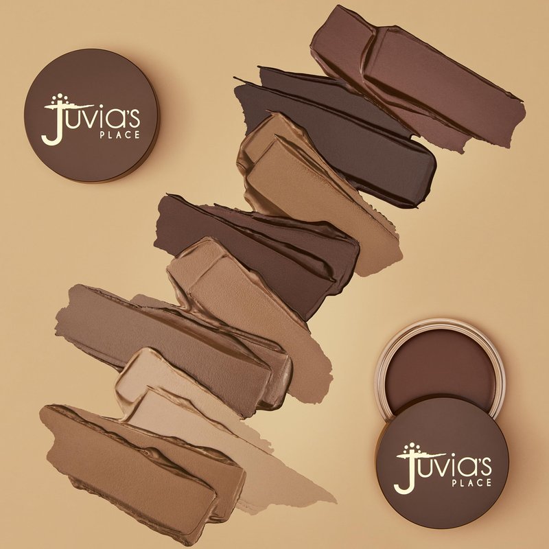 Juvia's Place Bronzed Cream Bronzer - Caramel - Smooth Cream Bronzer Pot for Sun-Kissed Glow & Warmth, Buildable & Blendable Makeup Contour with Long-Lasting Matte Shimmer Finish, Highly Pigmented