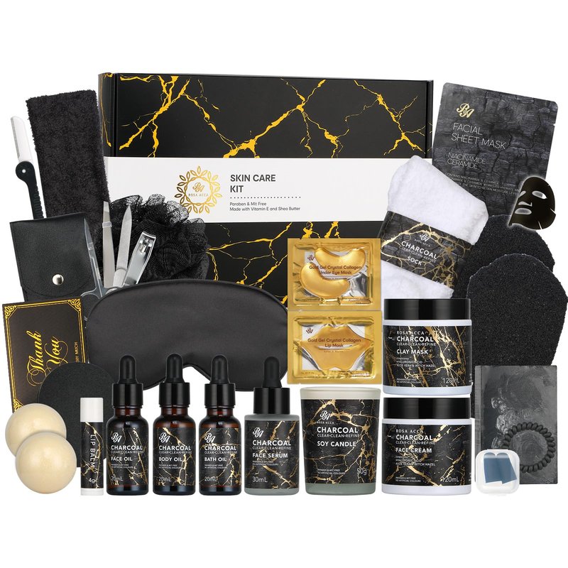 Gifts for Women & Men, Birthday Gifts, 30pcs Skin Care Gift Set for Women & Men, Fathers Day, Self Care Gift Kit, Bath & Body Gift Basket Set, Birthday, Christmas, Anniversary, Wife, Dad, Boyfriend