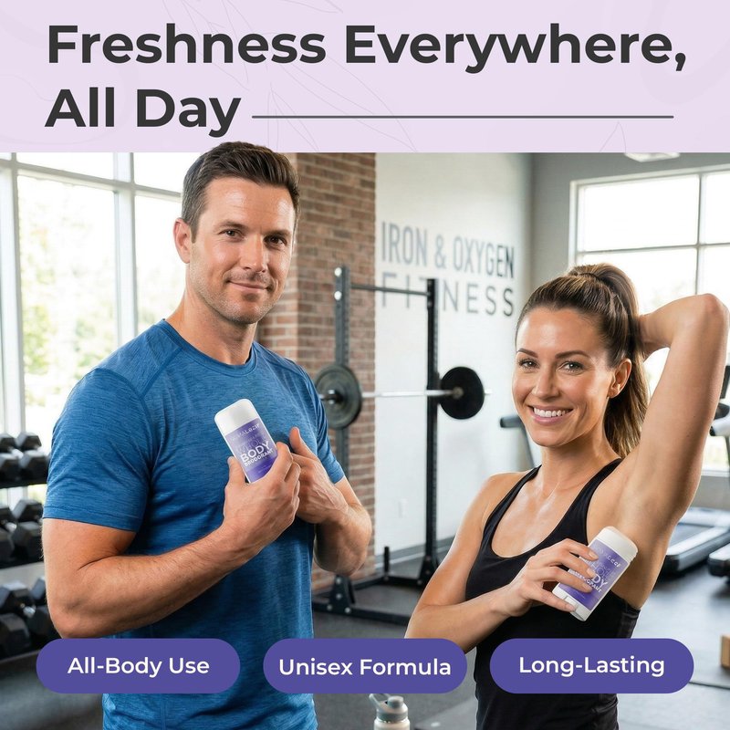Full Body Deodorant Stick Features Naturally Sourced Ingredients, Aluminum-Free Deodorant Suitable for Both Men and Women | 72 Hours of Odor Defense, 2.5 oz