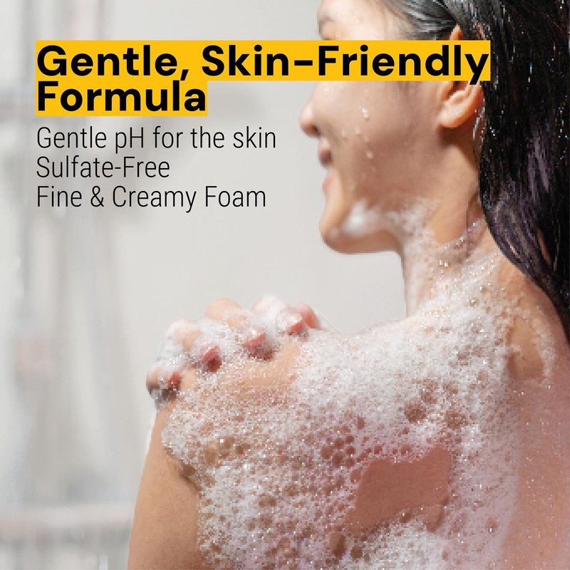Orange Blossom Body Wash for Women – French Shower Gel with Long-Lasting Fragrance – Non Toxic Body Wash with 96% Natural Origin Ingredients – Gentle Cleanser, SLS Free, Vegan – 2 x 6.8 fl oz