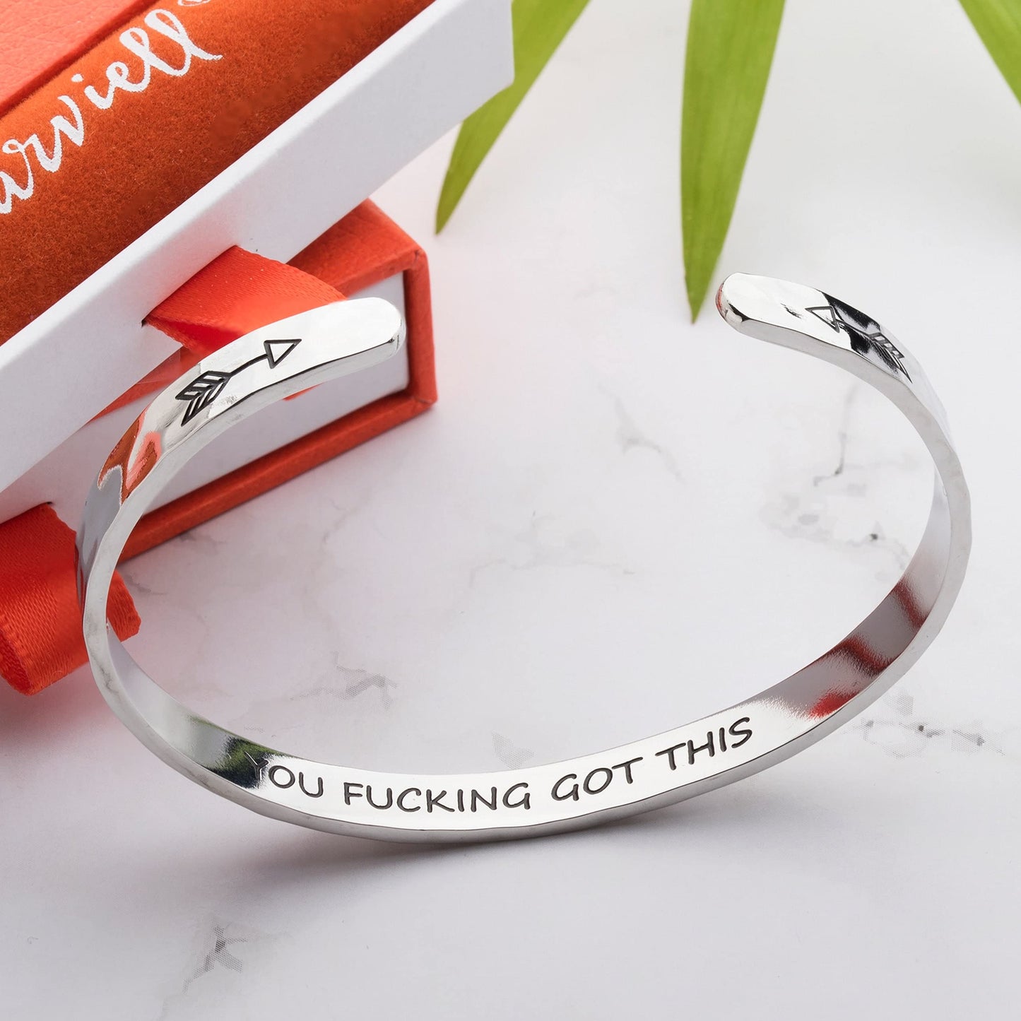 Carviell Bracelets, Inspirational Cuff Jewelry For Friend Gifts for Women Relaxing Gifts for Friends Female, Birthday Gifts for Sister, for New Mom