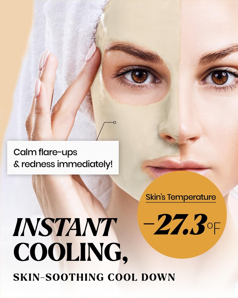 LINDSAY Premium Modeling Pack - Korean Skin Care Face Modeling Mask – Refreshing & Hydrating Face Mask Spa Facial Peel-off Mask (35.2 Ounce, Gold)