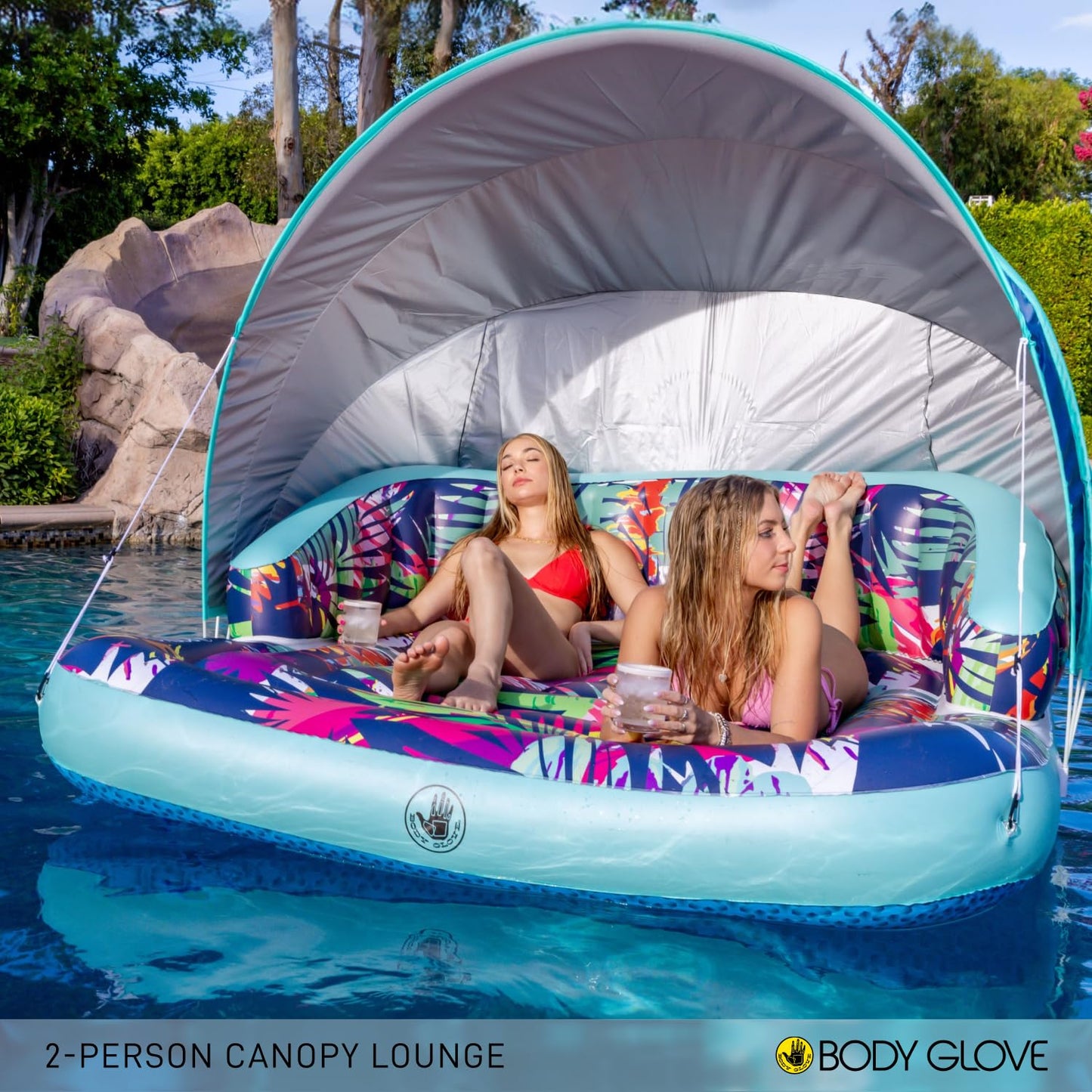 Body Glove 2-Person Pool Canopy Lounge
