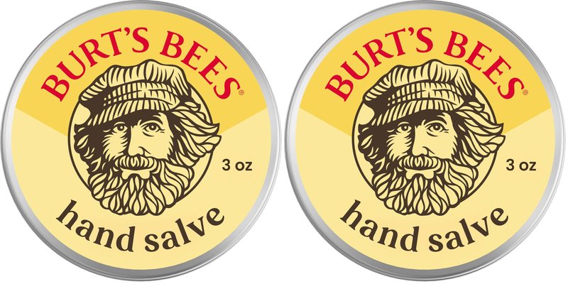 Burt's Bees 100% Natural Beeswax Hand Salve,3 Oz (Package May Vary),(Pack of 2)