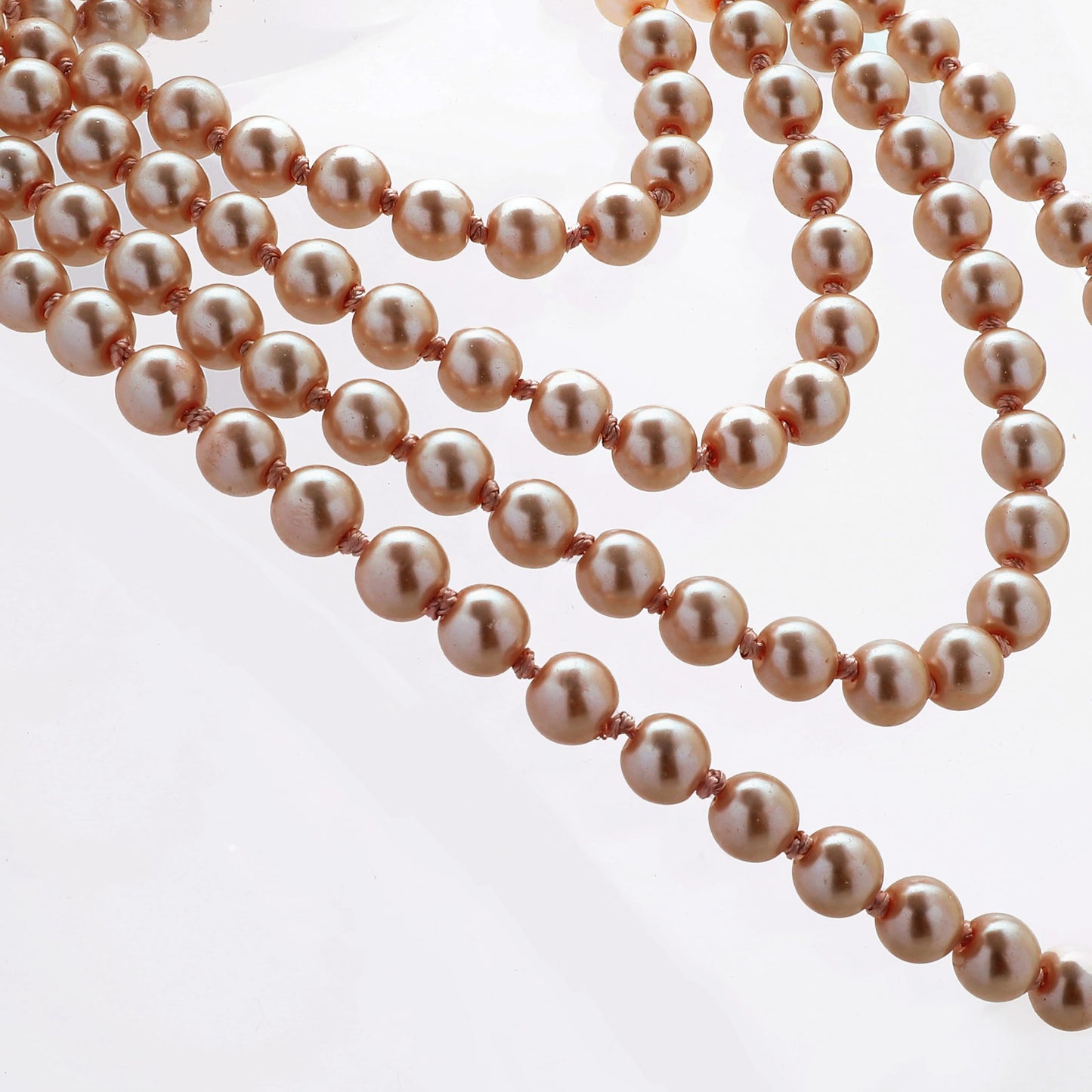 BABEYOND Long Pearl Necklace Faux Pearls Necklace Set Beaded Long Pearls Necklace 1920s Gatsby Costume Jewelry