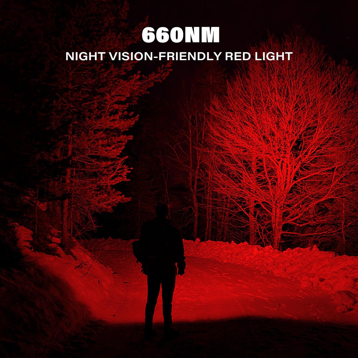 sofirn LED Headlamp Rechargeable, H35R Super Bright Lightweight Head Light with 660nm Deep Red Light, 1500 Lumens White Light, IPX6 Waterproof Head Flashlight for Running Hiking Camping