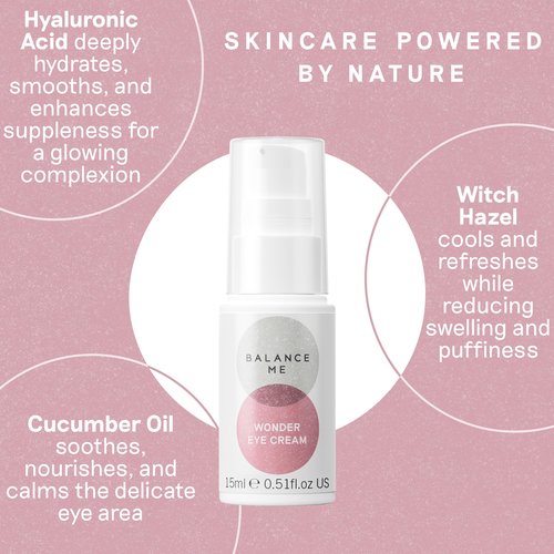 Balance Me Renew + Revitalise Skin Care Set, Includes Vitamin C Repair Serum & Wonder Eye Cream, Skin Care Kit with 2 Award Winning Products