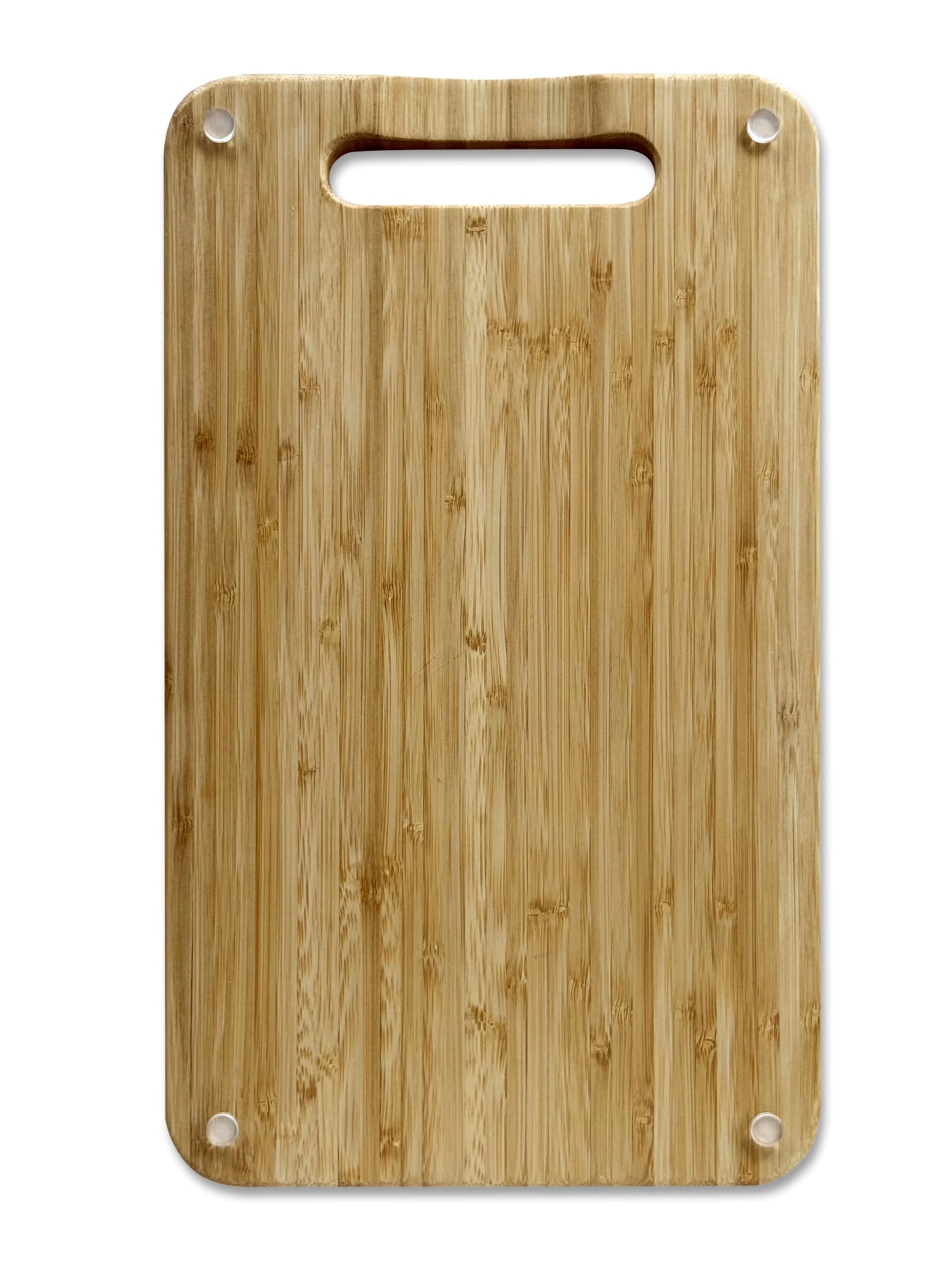 NULU Bundle Ergonomic Kitchen Knife Signature Bamboo Cutting Board and Bamboo Knife Dock