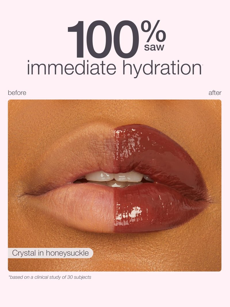 tarte maracuja juicy lip plump – Hydrating & Volumizing Lip Plumper Gloss Balm with Nourishing Hyaluronic Acid, Plumps & Moisturizes, Vegan & Cruelty-Free, full size, peachy beige