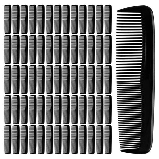 300 Pieces Hair Combs Bulk, 5 Inch Pocket Combs, Black Comb for Women and Men, Hotel, Travel, Charity, Homeless, Nursing Home
