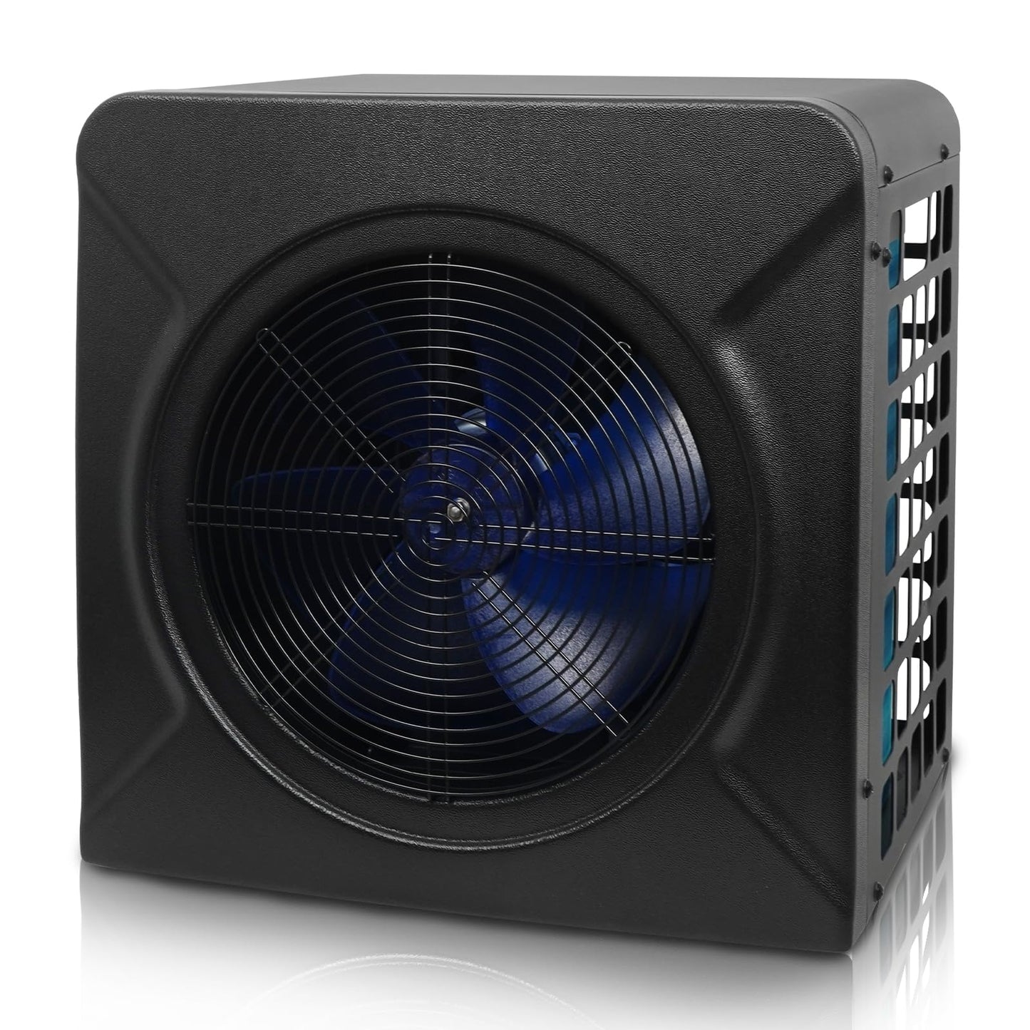 DOEL Mini Swimming Pool Heat Pump, 17100 BTU Electric Pool Heater for Above Ground Pools Heating or Cooling, Titanium Heat Exchanger, 115V 60Hz