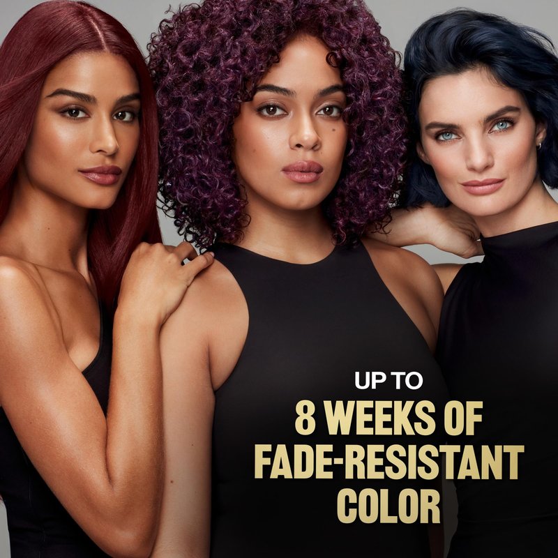 Revlon ColorSilk with Bond Repair Complex, Permanent Hair Color, 100% Gray Coverage, Ammonia Free Dye, Vegan Keratin, 45 Bright Auburn, 3 pack