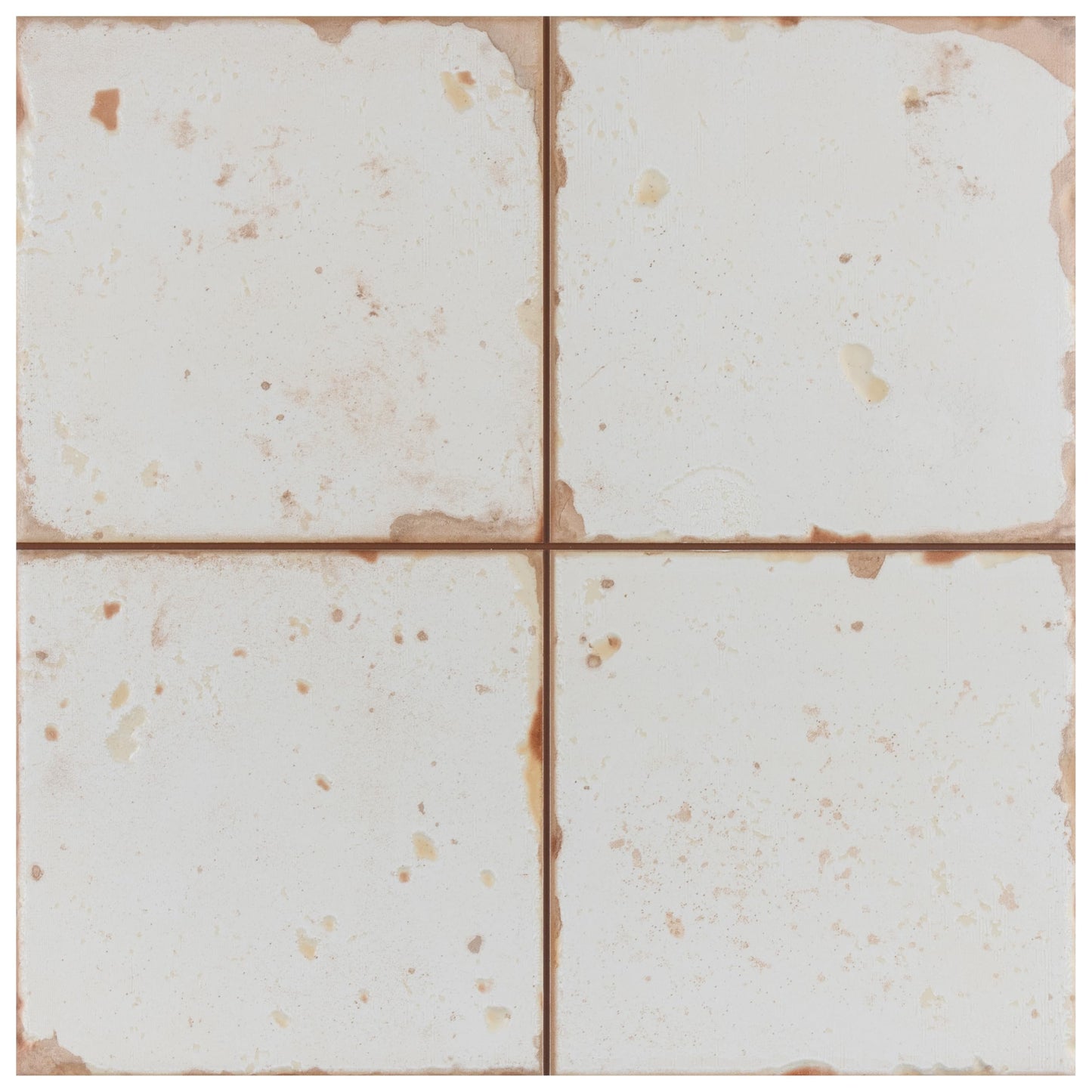 Merola Tile Artisan Blanco 13" x 13" Ceramic Floor and Wall Tile
