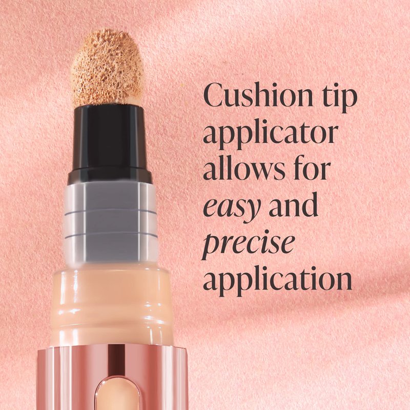 Mally Beauty - The Plush Pen Brightening Concealer Stick - Medium - Hydrating Turmeric, Vitamin E, and Hyaluronic Acid Infused Formula - Medium Buildable Coverage with a Natural, Smooth Finish