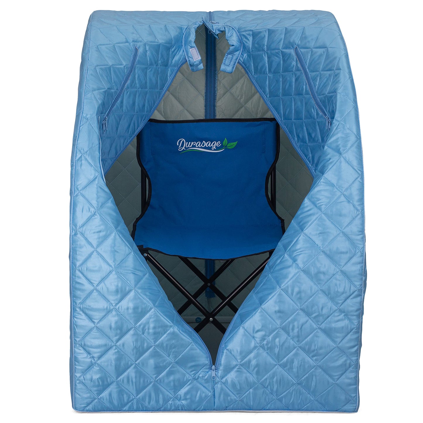 Durasage Portable Personal Steam Sauna for Home – Foldable Full Body Spa Tent with 800W Steam Generator, 60-Min Timer, Chair Included for Relaxation & Wellness